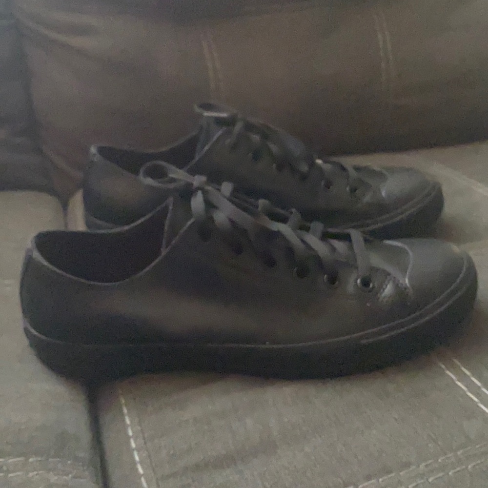 Shoes for crews non slip black size 11